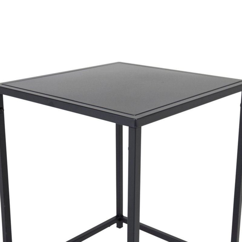 Table d'appoint moderne en métal 37cm SIMONA