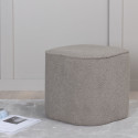 Pouf scandinave moderne en peluche POLMO