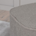 Pouf scandinave moderne en peluche POLMO