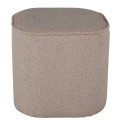 Pouf scandinave moderne en peluche POLMO
