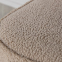 Pouf scandinave moderne en peluche POLMO