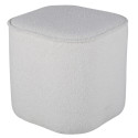 Pouf scandinave moderne en peluche POLMO