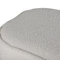 Pouf scandinave moderne en peluche POLMO