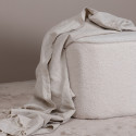 Pouf scandinave moderne en peluche POLMO