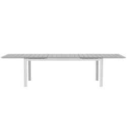 Table de jardin extensible en aluminium RESISTA