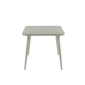 Table de jardin 200x90cm en aluminium beige GOYA