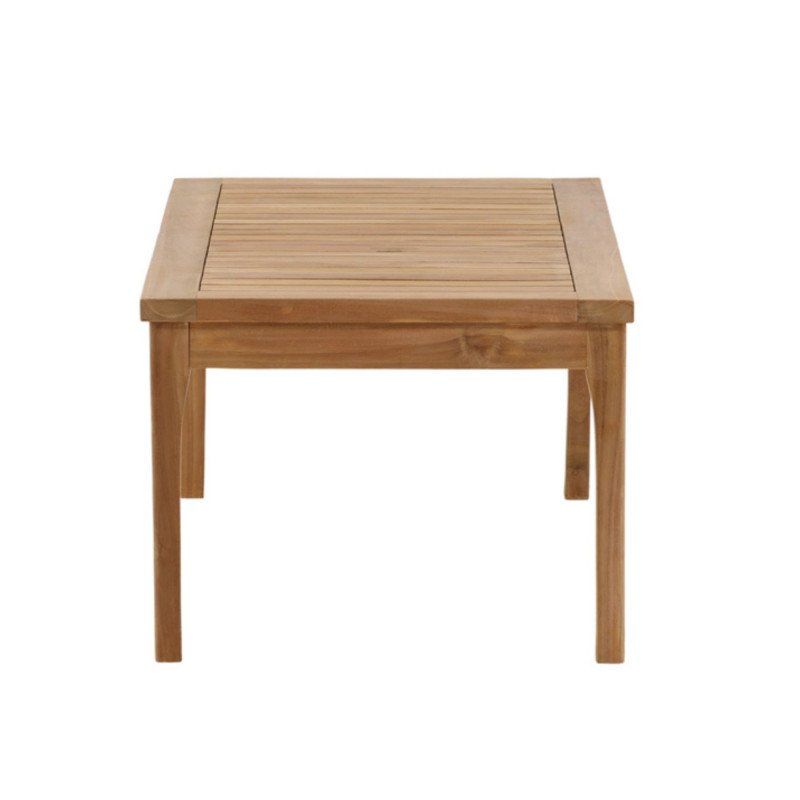 Table basse extérieur en bois massif 120x60cm TAMARCA