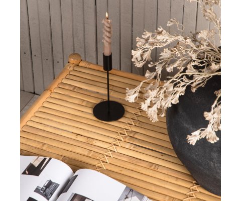 Table basse extérieur en bambou 90x90cm USHUAIA