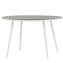 Table de jardin ronde 150cm en bois MARTINA