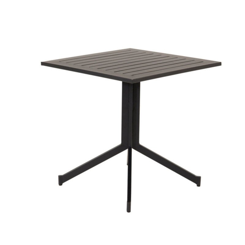 Table de jardin 2 personnes en aluminium CHAPOYA