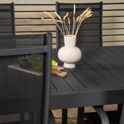 Lot de 2 chaises de jardin haut dossier ELEA