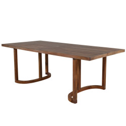 Table de jardin 214x100cm en bois massif CHIMBOTE