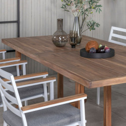 Table de jardin 214x100cm en bois massif CHIMBOTE