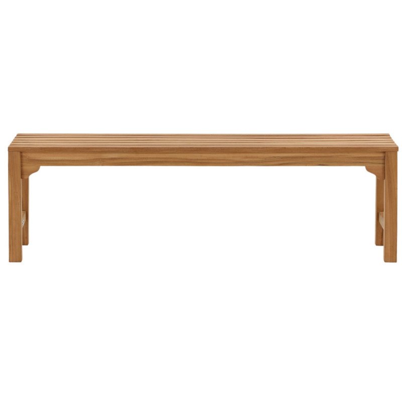 Banc d'extérieur moderne en bois 150cm KENZO