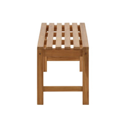 Banc d'extérieur moderne en bois 150cm KENZO