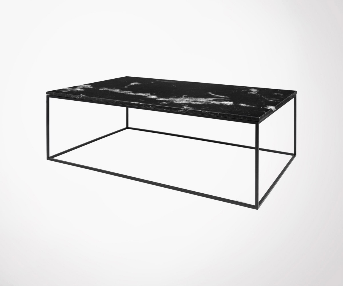 Large Coffee Table Black Or White Marble Top Black Metal Legs Temahome Large Coffee Table Black Or White Marble Top Black Metal Legs Temahome