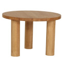 Table basse moderne 3 pieds en bois massif WAPPA