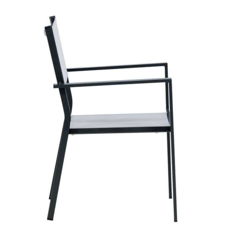 Lot de 2 chaises de jardin modernes COCOA