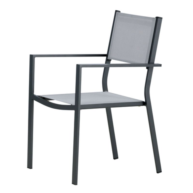 Lot de 2 chaises de jardin modernes COCOA