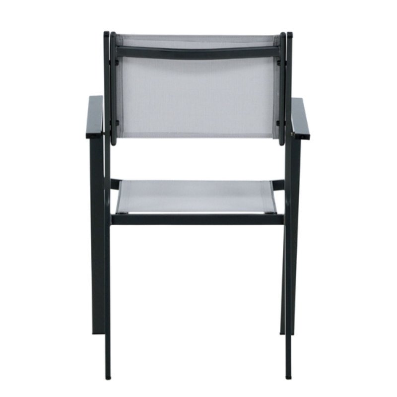 Lot de 2 chaises de jardin modernes COCOA