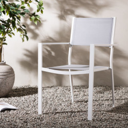 Lot de 2 chaises de jardin modernes COCOA