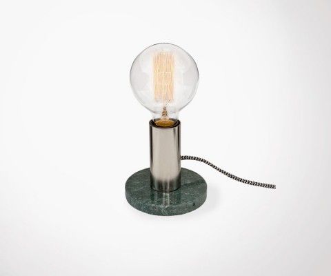 Lampe de bureau ALTON - marbre vert