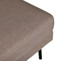 Pouf rectangulaire 85x64cm en tissu MIGUEL