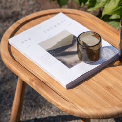 Table basse extérieur en bois de teck CATERIA