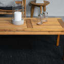 Table basse extérieur 100x56cm en bois massif VASILSKI