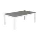 Table basse extérieur en aluminium gris MAYLA