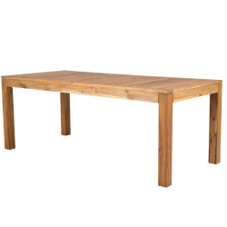 Table de jardin 200x90cm en bois massif COSTAMA