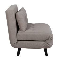 Fauteuil chauffeuse en tissu PAXO