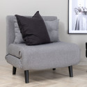 Fauteuil chauffeuse en tissu PAXO