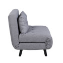 Fauteuil chauffeuse en tissu PAXO