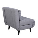 Fauteuil chauffeuse en tissu PAXO