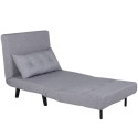 Fauteuil chauffeuse en tissu PAXO