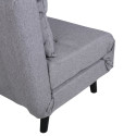 Fauteuil chauffeuse en tissu PAXO