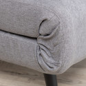 Fauteuil chauffeuse en tissu PAXO