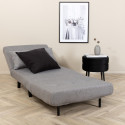 Fauteuil chauffeuse en tissu PAXO