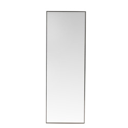 Miroir rectangulaire 190x67cm contour noir NATAPO