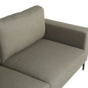 Canapé moderne 3 places en tissu SHABNAM