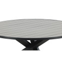 Table de jardin ronde 140cm en aluminium SHERAZ