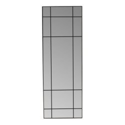 Miroir rectangulaire 193x67cm quadrillé KALNAP