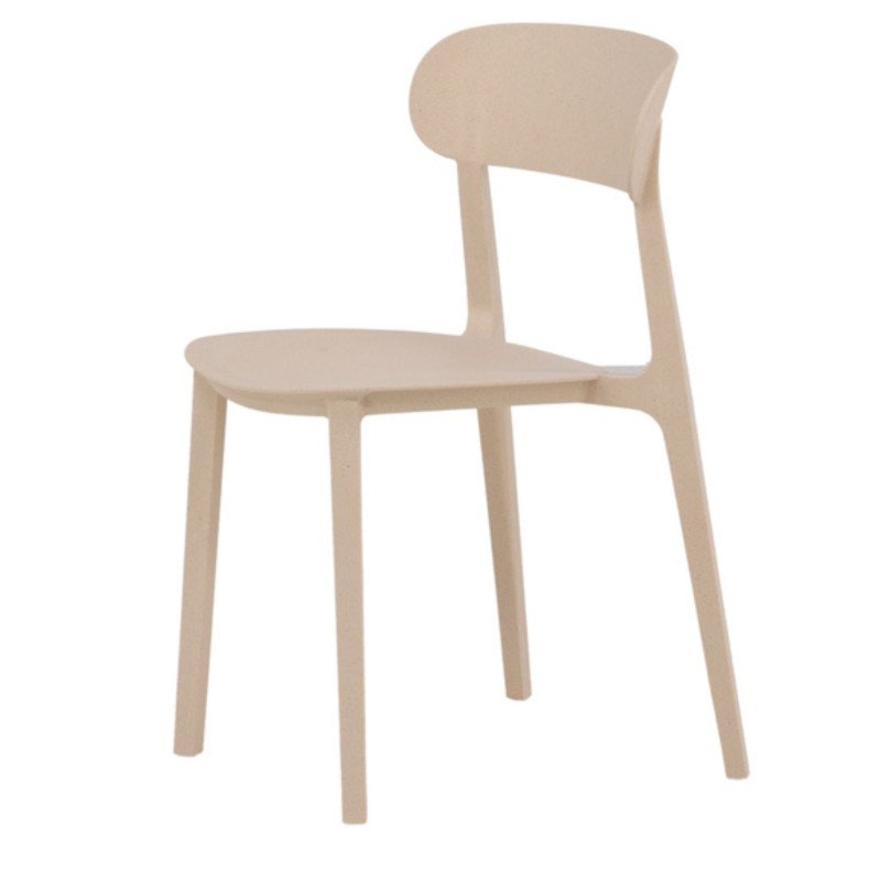 Lot de 4 chaises moderne en plastique durable RIGA