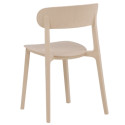 Lot de 4 chaises moderne en plastique durable RIGA
