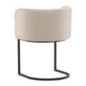 Lot de 2 chaises contemporaines en simili CORENTINE