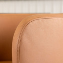 Lot de 2 chaises contemporaines en simili CORENTINE
