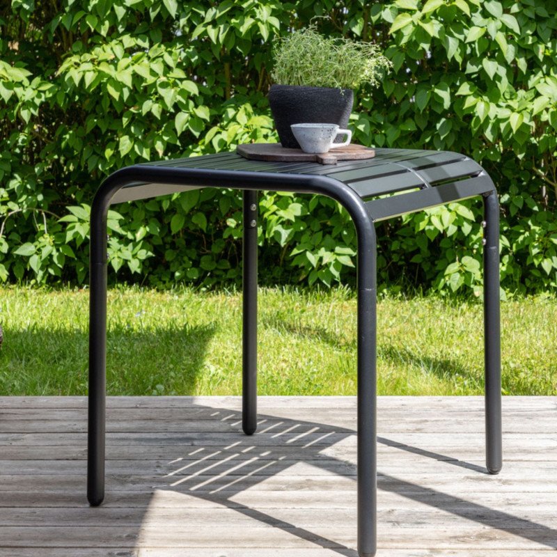 Table de jardin en aliminium 70x70cm ANGELE