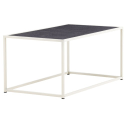 Table basse extérieur 110x60cm en métal OFIKIA