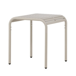 Table de jardin en aliminium 70x70cm ANGELE